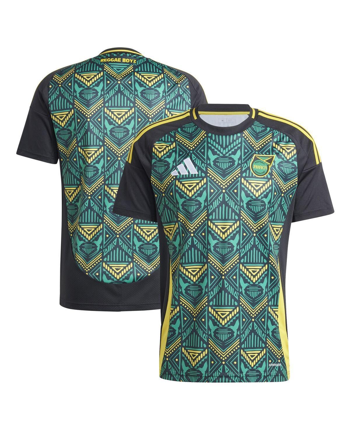 Adidas Mens Black Jamaica National Team 2024 Away Replica Jersey - Black Product Image