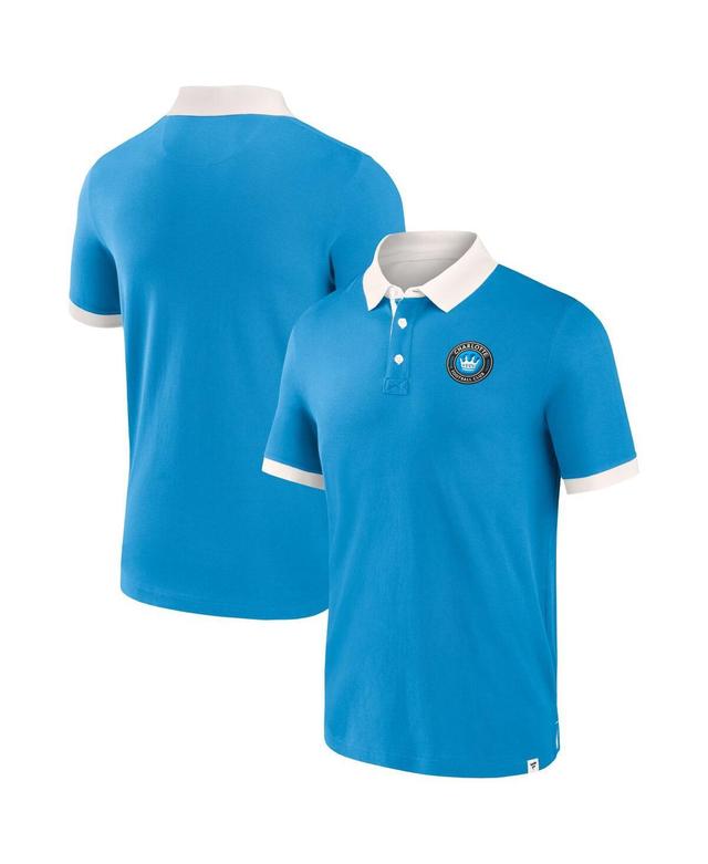 Mens Fanatics Blue Charlotte Fc Second Period Polo Shirt Product Image