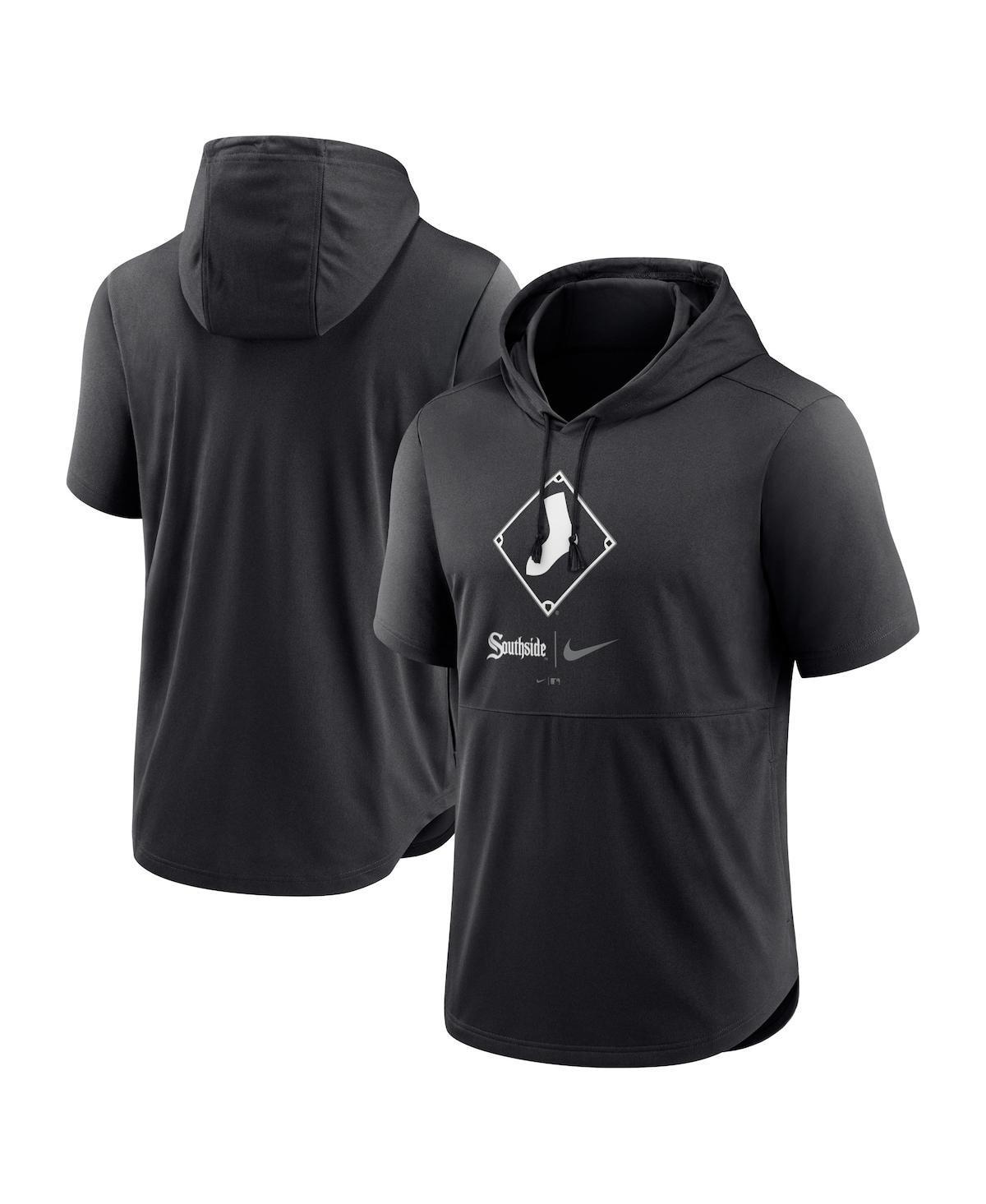 Mens Nike Chicago White Sox City Connect Performance Short Sleeve Pullover Hoodie Product Image