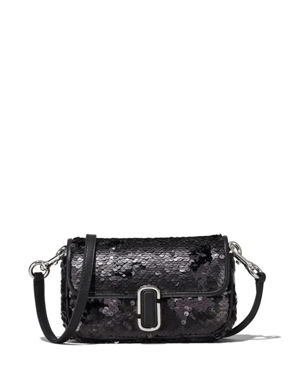 MARC JACOBS The Mini Shiny Bag In Black Product Image