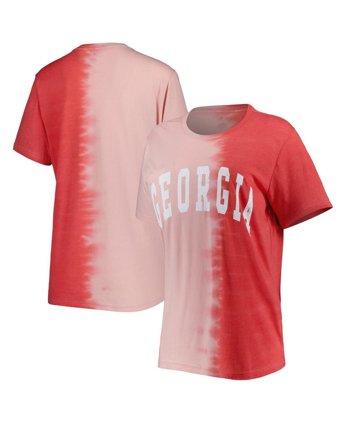 Womens Gameday Couture Georgia Bulldogs Find Your Groove Split-Dye T-Shirt Product Image