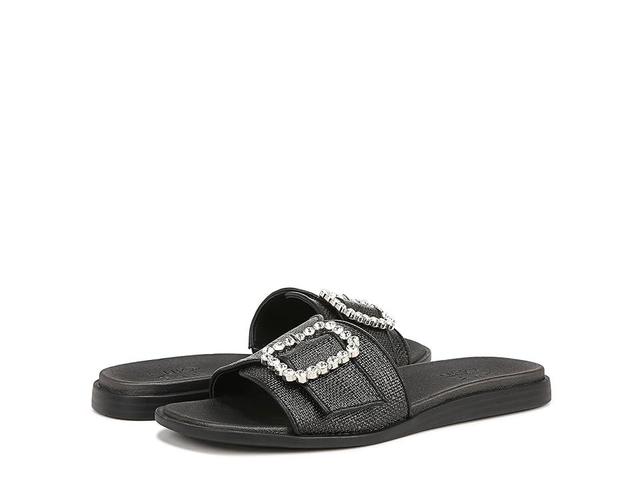 Naturalizer Olivia Slides Straw Fabric) Women's Sandals Product Image