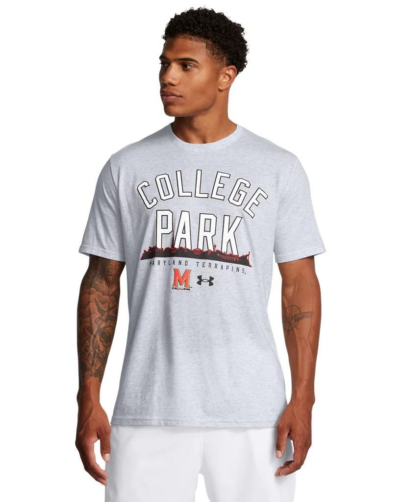 Men's UA Performance Cotton Collegiate T-Shirt Product Image