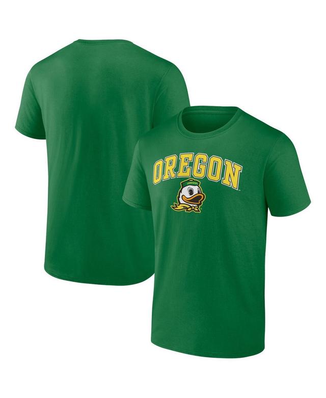 Mens Fanatics Green Oregon Ducks Campus T-shirt Product Image