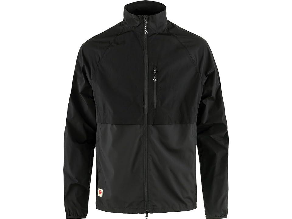 Fjallraven HC Hybrid Wind Jacket (Dark ) Men's Jacket Product Image