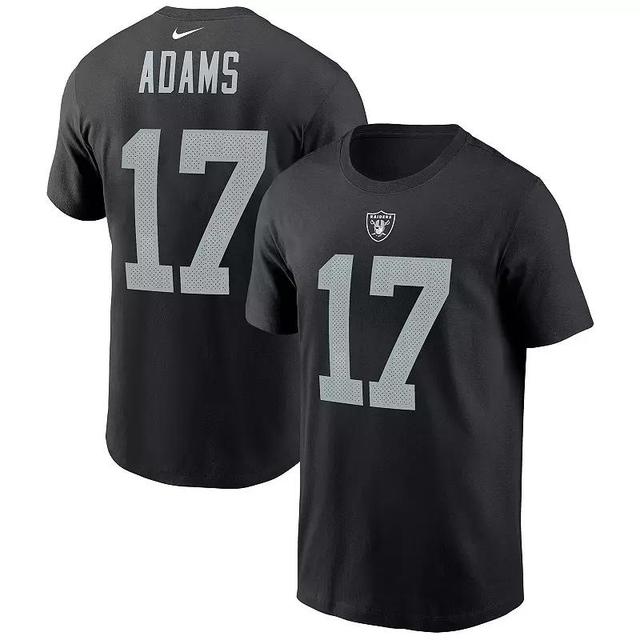 Mens Nike Davante Adams Las Vegas Raiders Player Name & Number T-Shirt Product Image