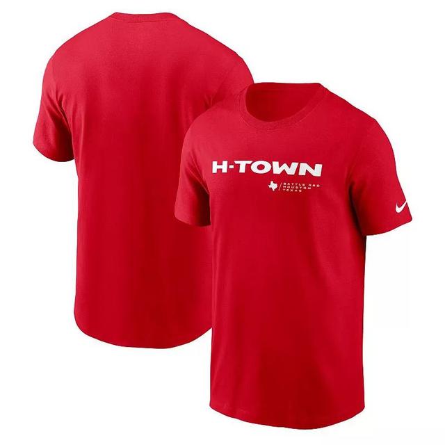 Mens Nike Houston Texans H-Town Wordmark T-Shirt Product Image