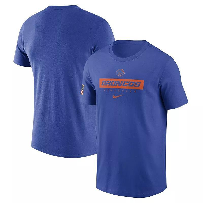 Mens Nike Royal Boise State Broncos 2024 Sideline Team Issue Performance T-Shirt Product Image