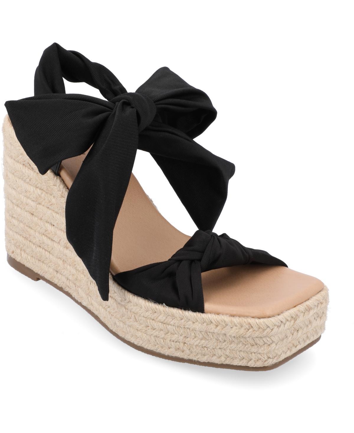 Journee Collection Womens Surria Platform Wedge Sandals Product Image