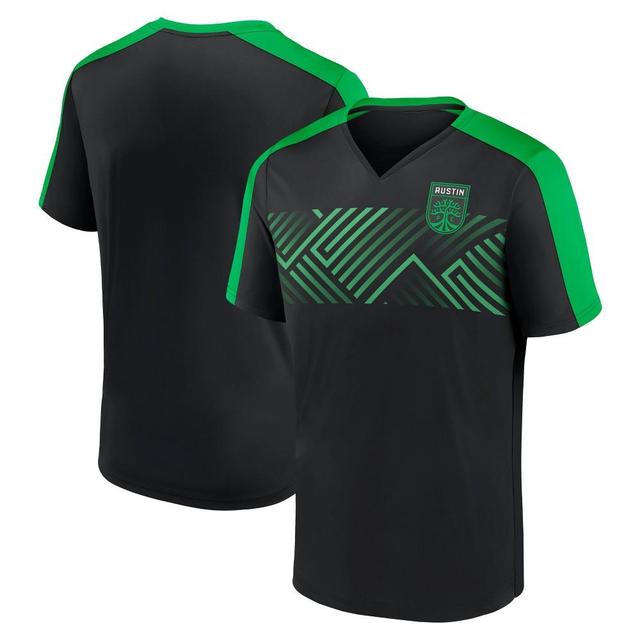 MLS Austin FC Mens Short Sleeve V-Neck Warm Up Jersey Product Image