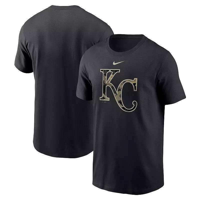 Mens Nike Kansas City Royals Team Camo Logo T-Shirt Product Image