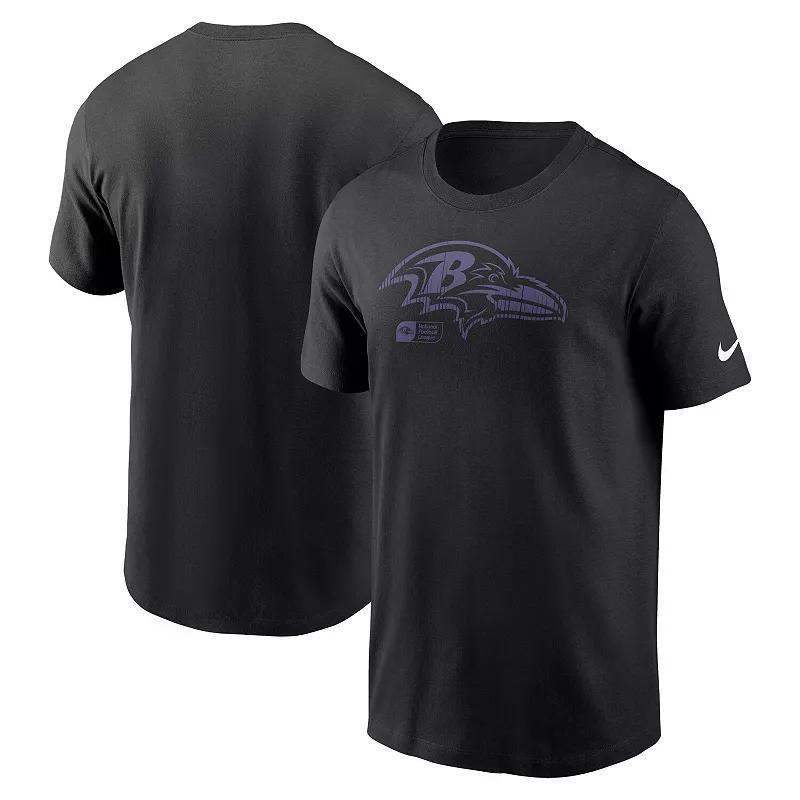 Mens Nike Baltimore Ravens Faded Essential T-Shirt Product Image