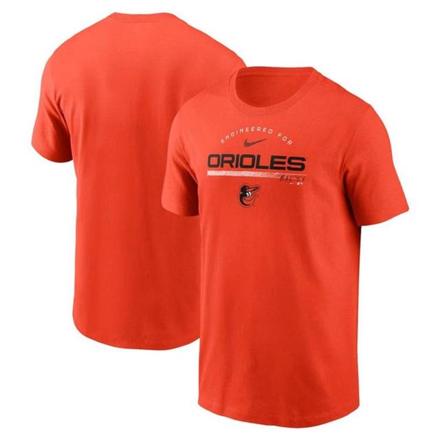 NIKE Orange Baltimore Orioles Team Engineered Performance T-shirt Product Image