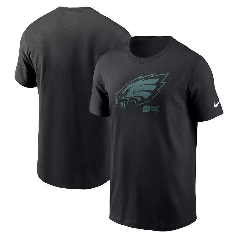 Mens Nike Black Cincinnati Reds Team Engineered Performance T-shirt Product Image