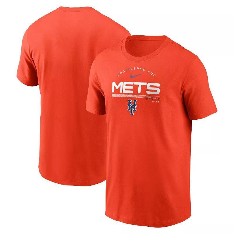 Mens Nike Detroit Tigers Team Engineered Performance T-Shirt Blue Product Image