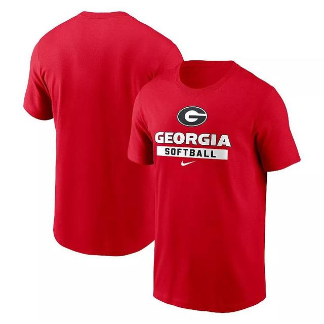 Mens Nike Georgia Bulldogs Softball Drop T-Shirt Product Image