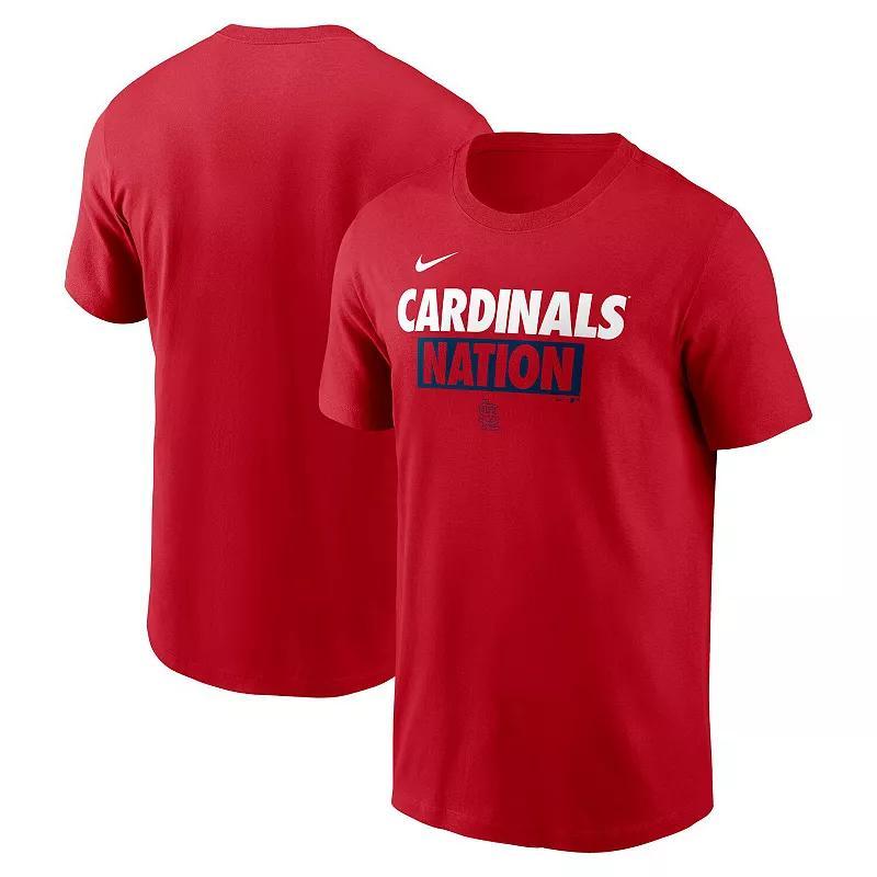 Mens Nike St. Louis Cardinals Rally Rule T-Shirt Product Image