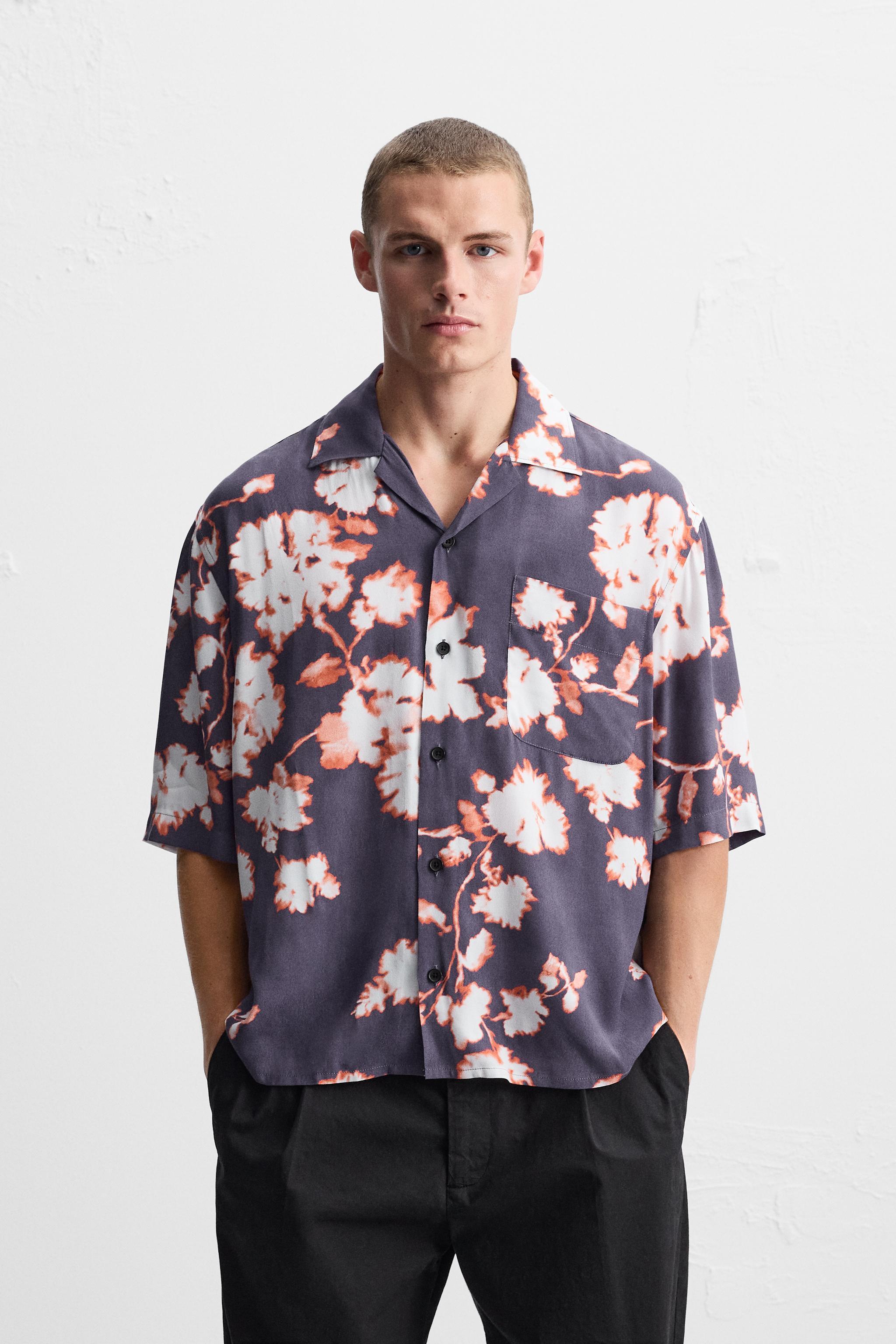 FLORAL PRINT SHIRT Product Image