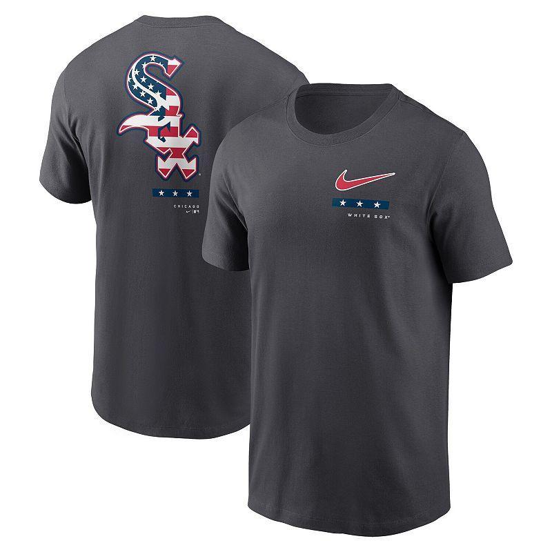 Men's Nike Anthracite Chicago White Sox Americana T-Shirt Product Image