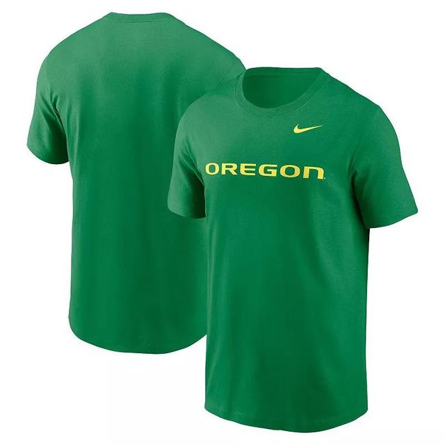 Mens Nike Oregon Ducks Primetime Evergreen Wordmark T-Shirt Product Image