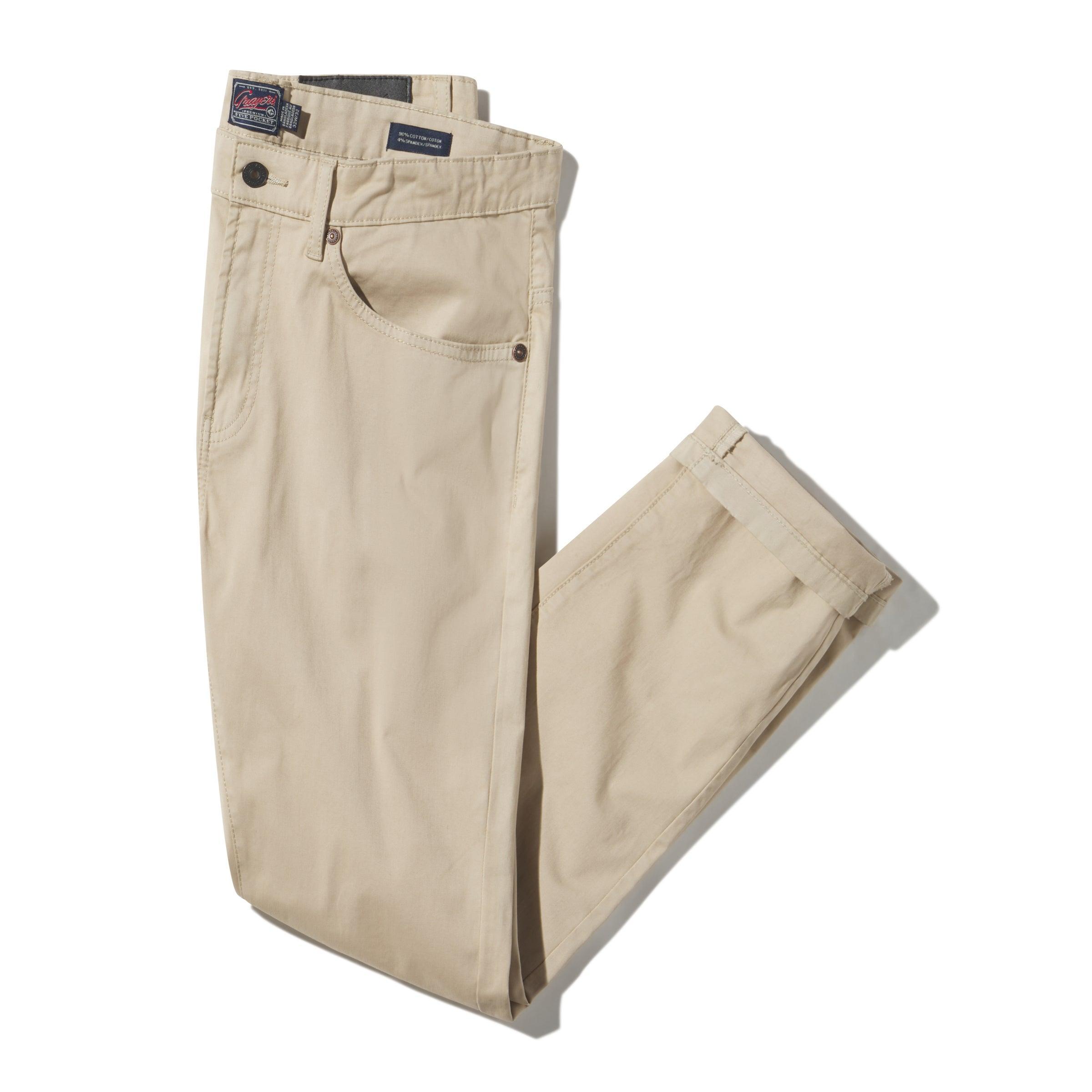 Alternative Stretch Slim Fit 5 Pocket - Pebble Product Image