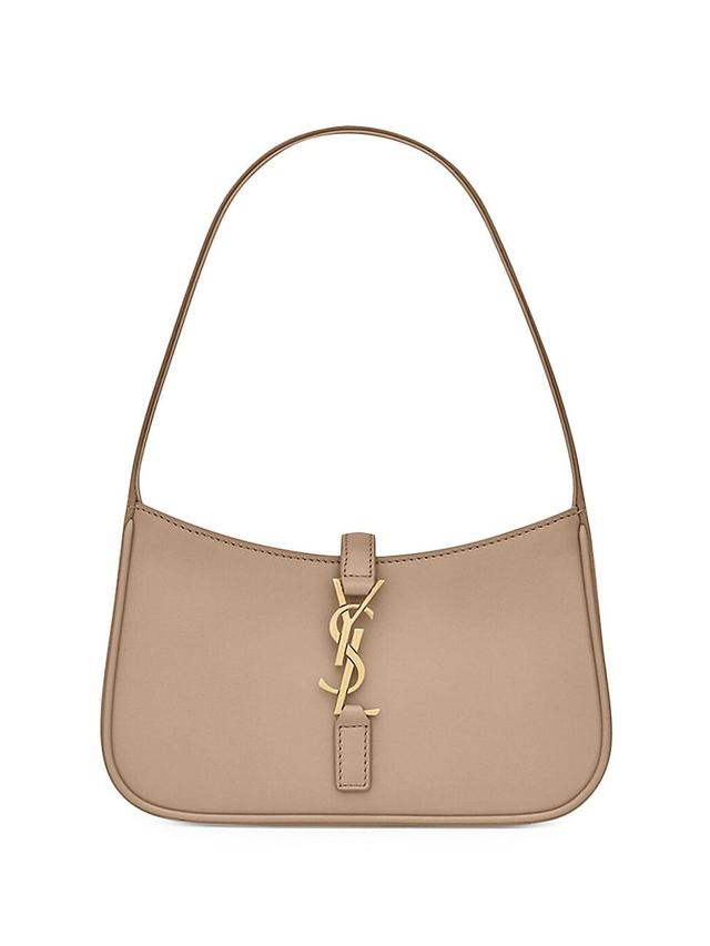 Womens Le 5  7 Mini Hobo in Smooth Leather Product Image