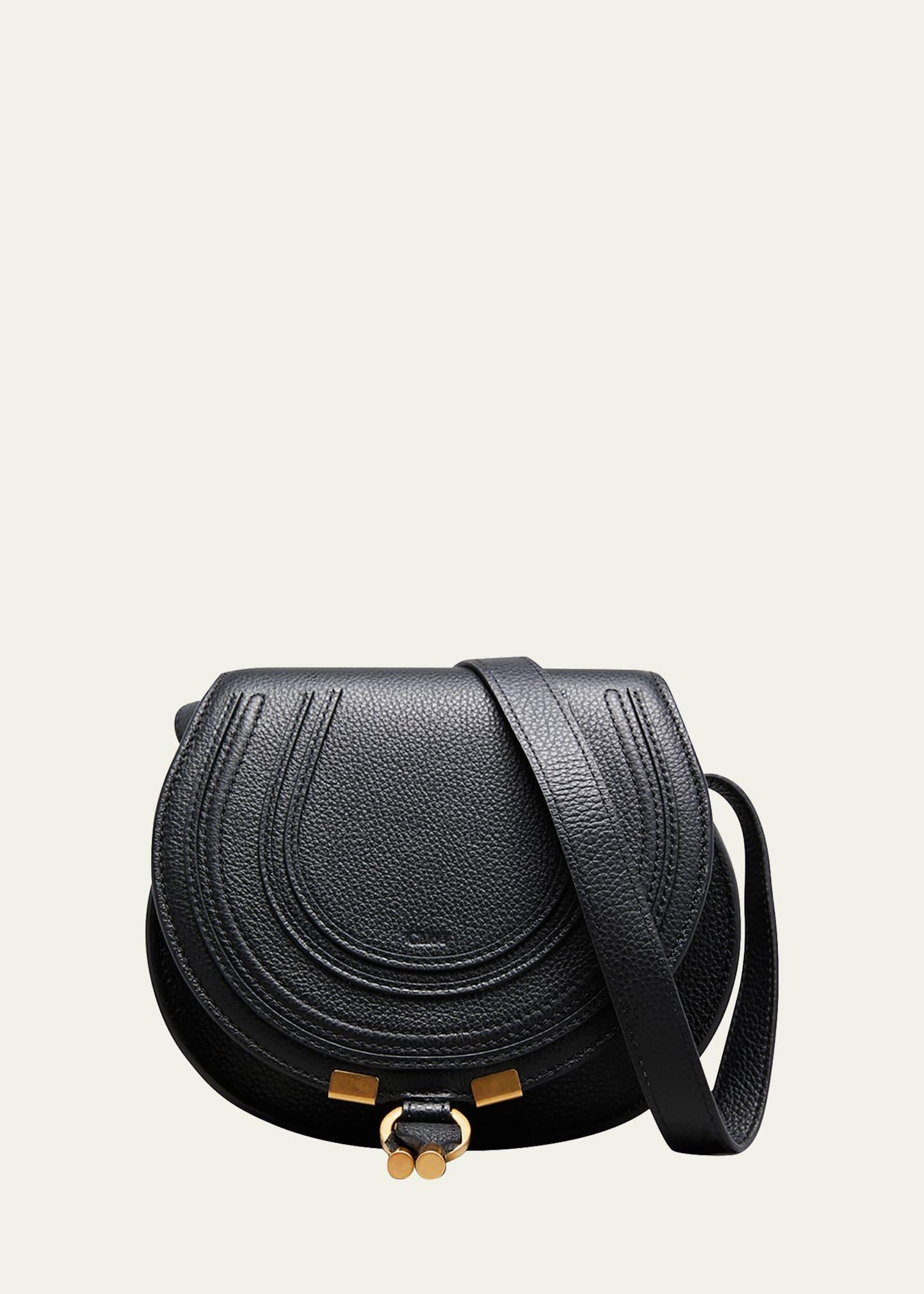 Chlo Small Marcie Leather Crossbody Bag Product Image