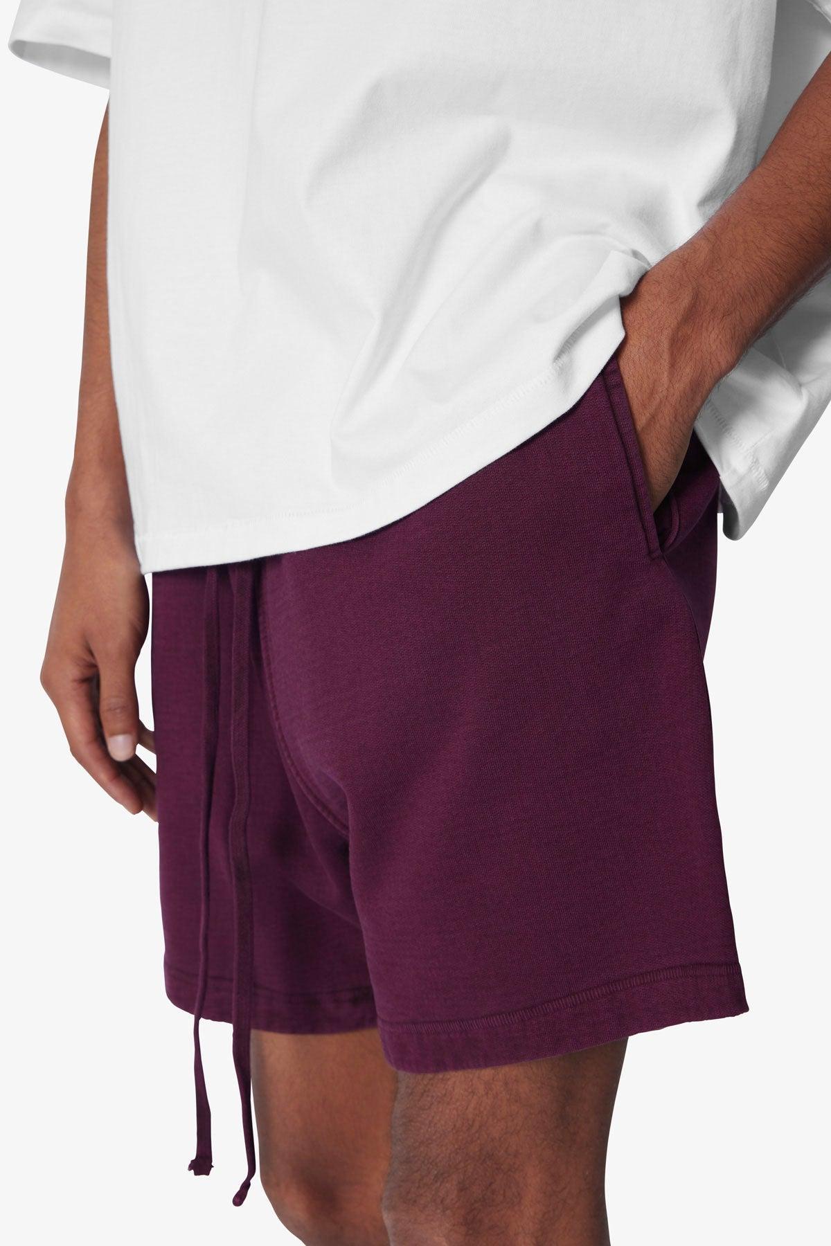 Heavy Every Day Sweatshorts - Burgundy Product Image