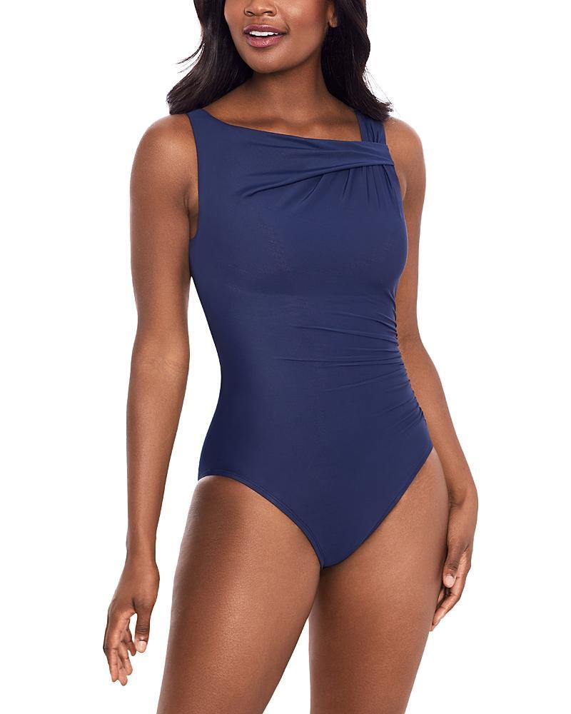 Womens Avra Twisted One-Piece Swimsuit Product Image