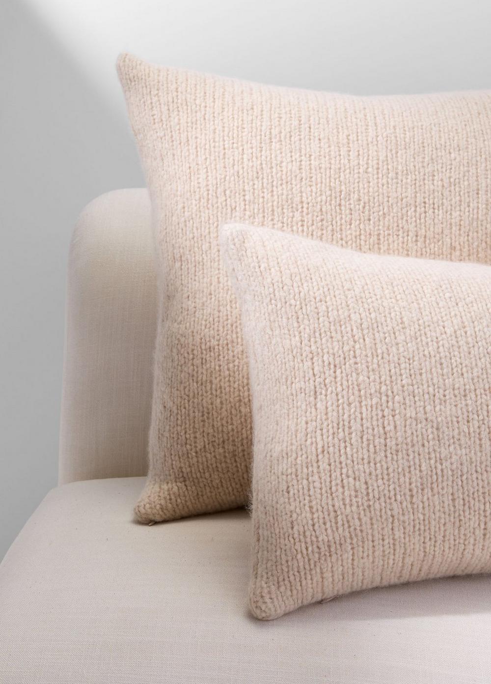 Cashmere-Silk Jersey Rectangle Pillow Product Image