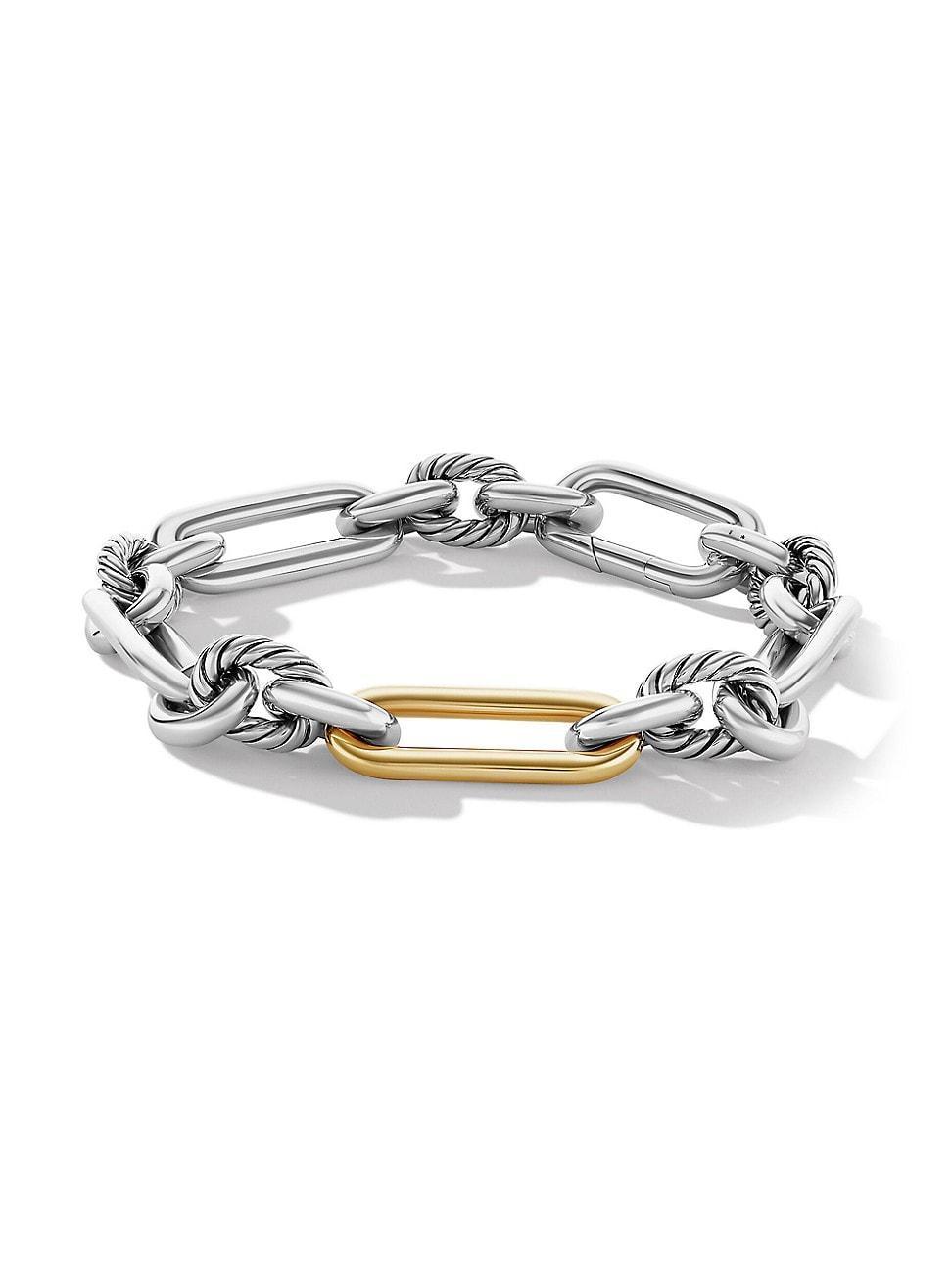 Womens Lexington Chain Bracelet with 18K Yellow Gold Product Image