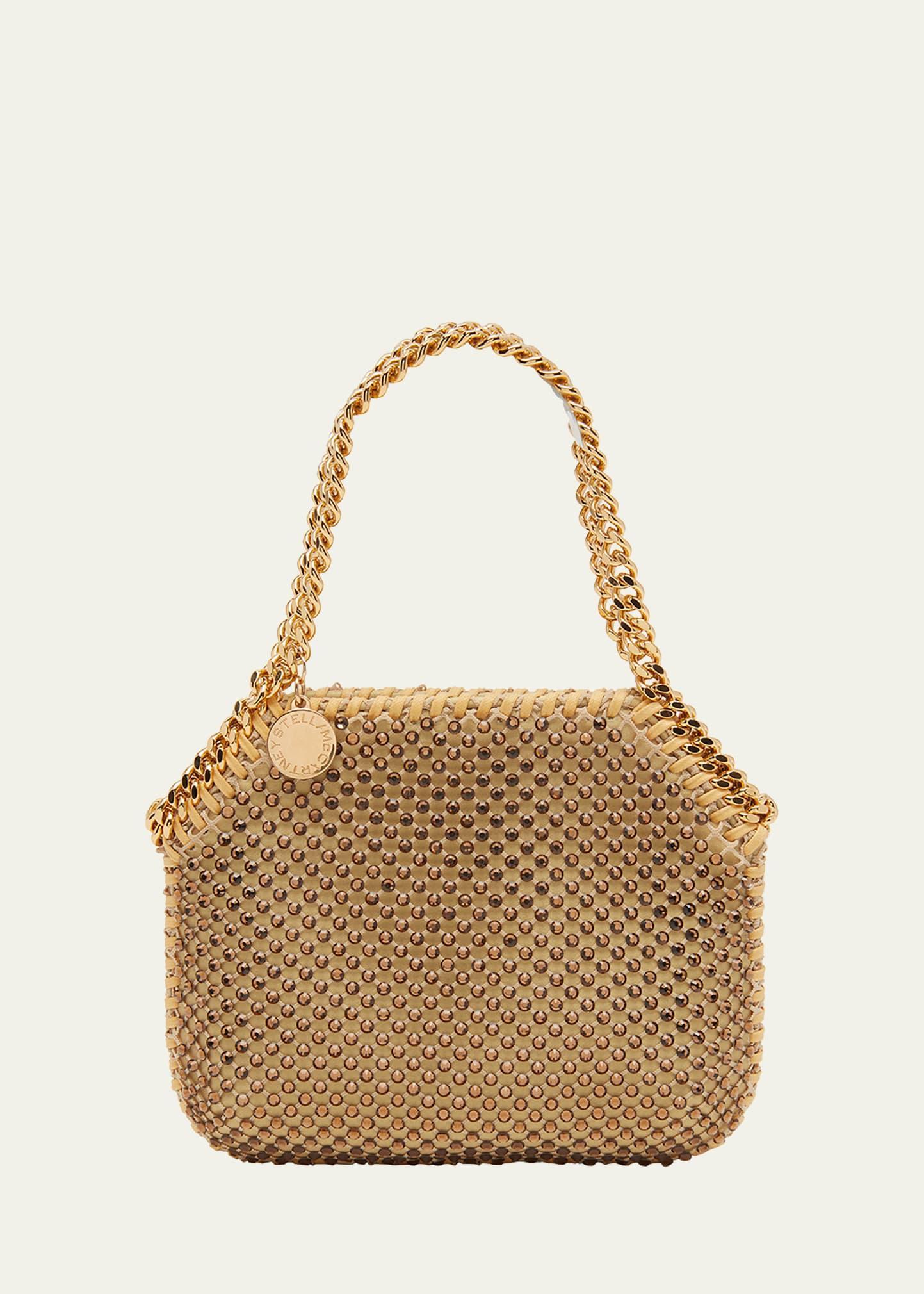 Womens Mini Falabella Crystal Mesh Shoulder Bag Product Image