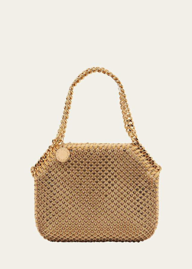 Womens Mini Falabella Crystal Mesh Shoulder Bag Product Image