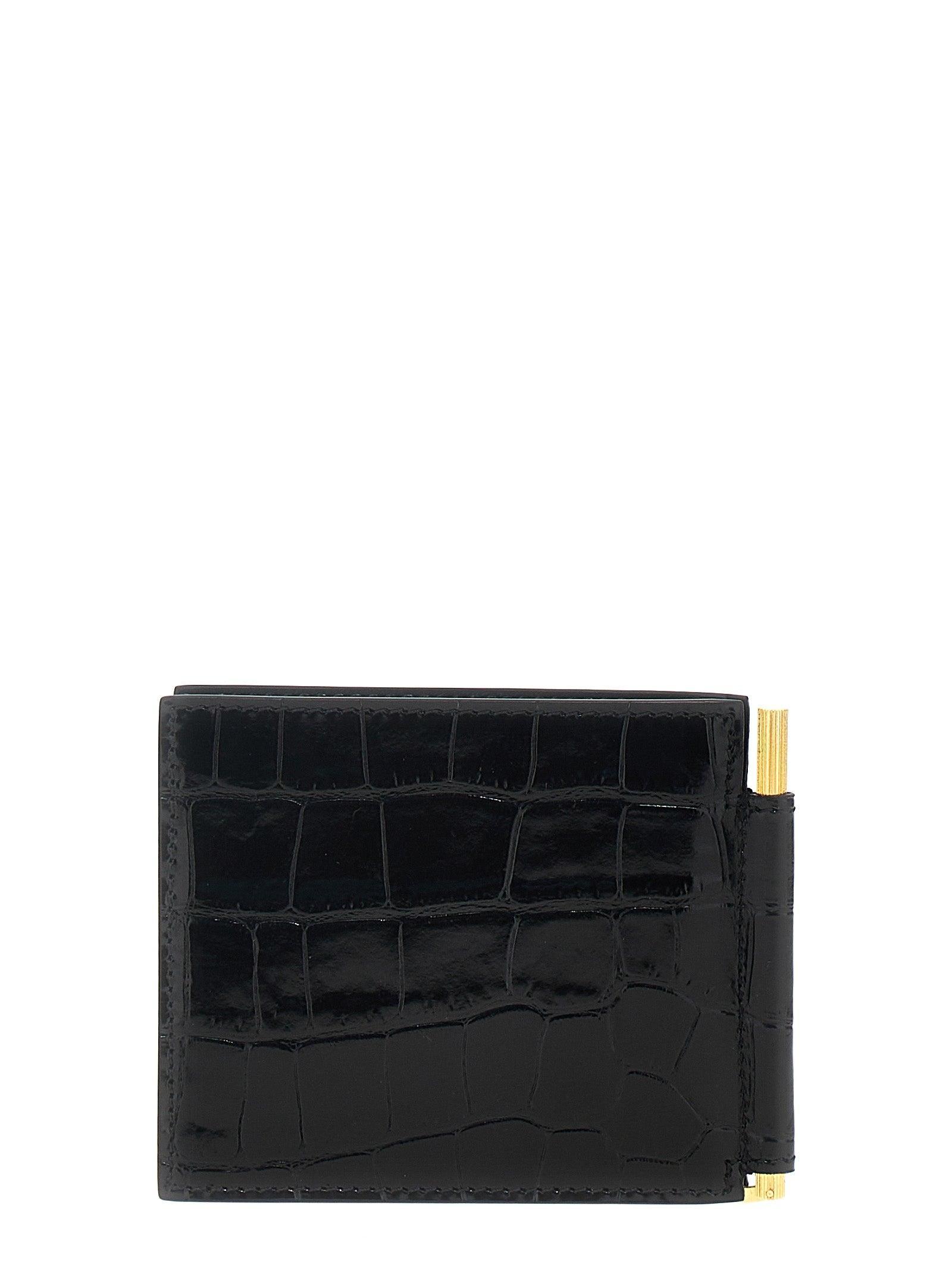 Money Clip Wallets, Card Holders Black Product Image