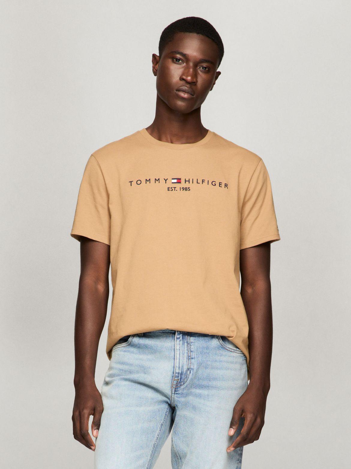 Tommy Hilfiger Men's Embroidered Tommy Logo T-Shirt Product Image