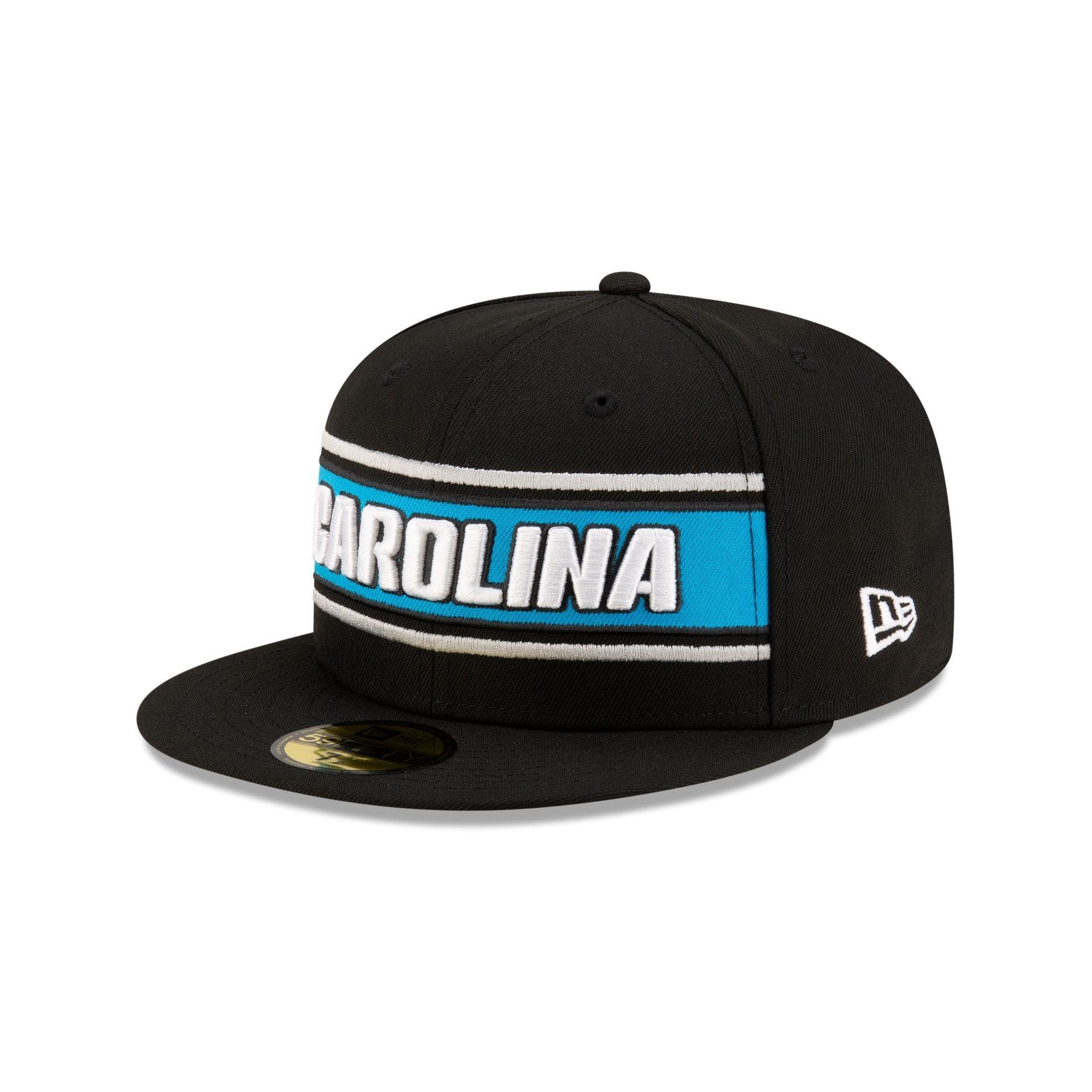 Carolina Panthers 2024 Sideline Black 59FIFTY Fitted Hat Male Product Image