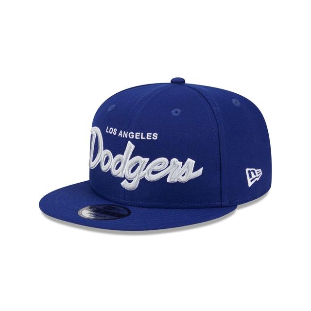 Los Angeles Dodgers Wordmark 9FIFTY Snapback Hat Male Product Image