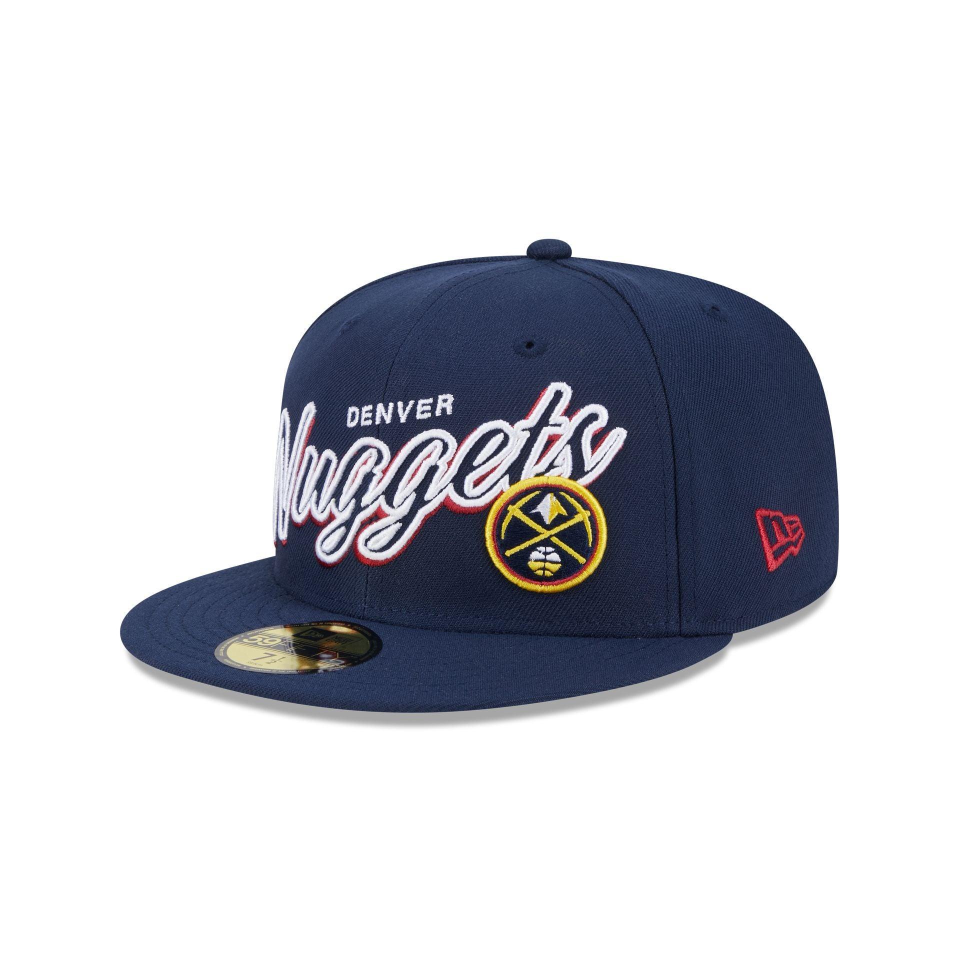 Denver Nuggets Script Sided 59FIFTY Fitted Hat Male Product Image