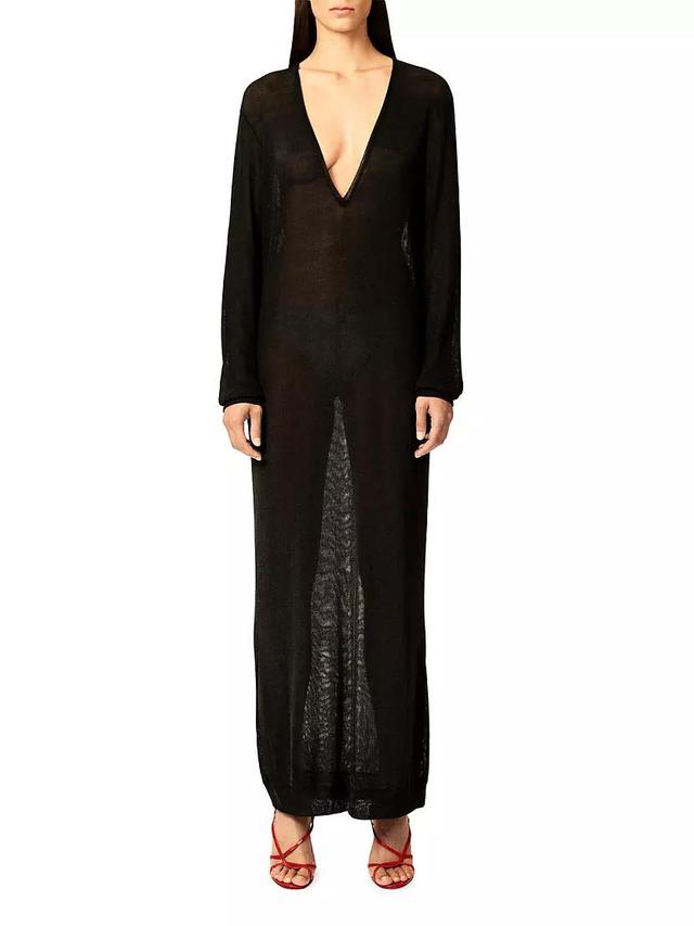 The Croft Shimmer Maxi Dress Product Image