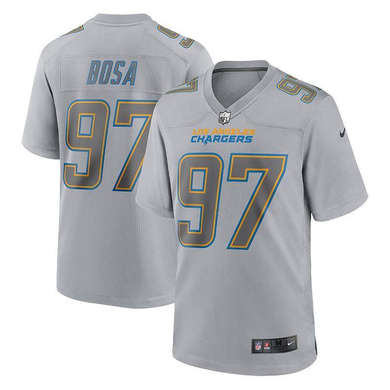 Mens Nike Joey Bosa Gray Los Angeles Chargers Atmosphere Fashion Game Jersey Product Image