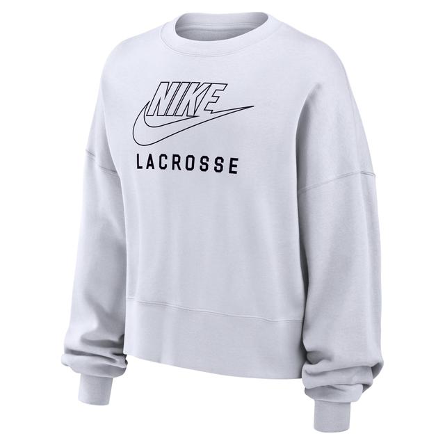 Nike Women's Phoenix Fleece Lacrosse Crew-Neck Sweatshirt Product Image