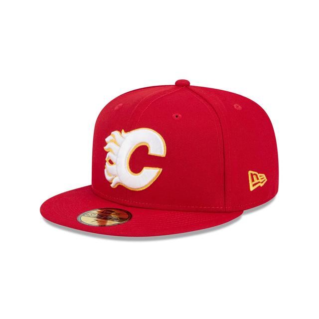 Calgary Flames Team 59FIFTY Fitted Hat Male Product Image