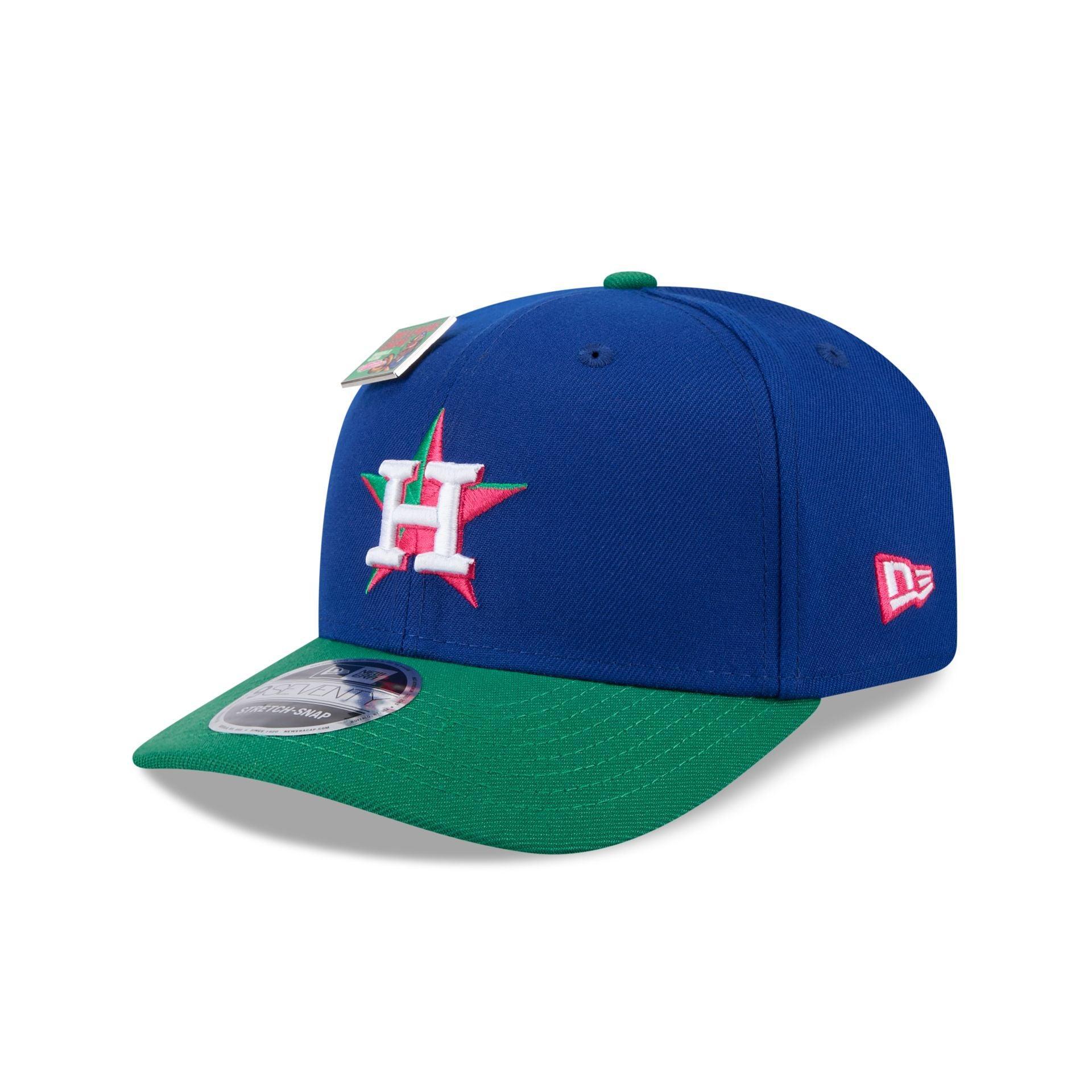 Big League Chew X Houston Astros Wild Pitch Watermelon 9SEVENTY Stretch-Snap Hat Male Product Image