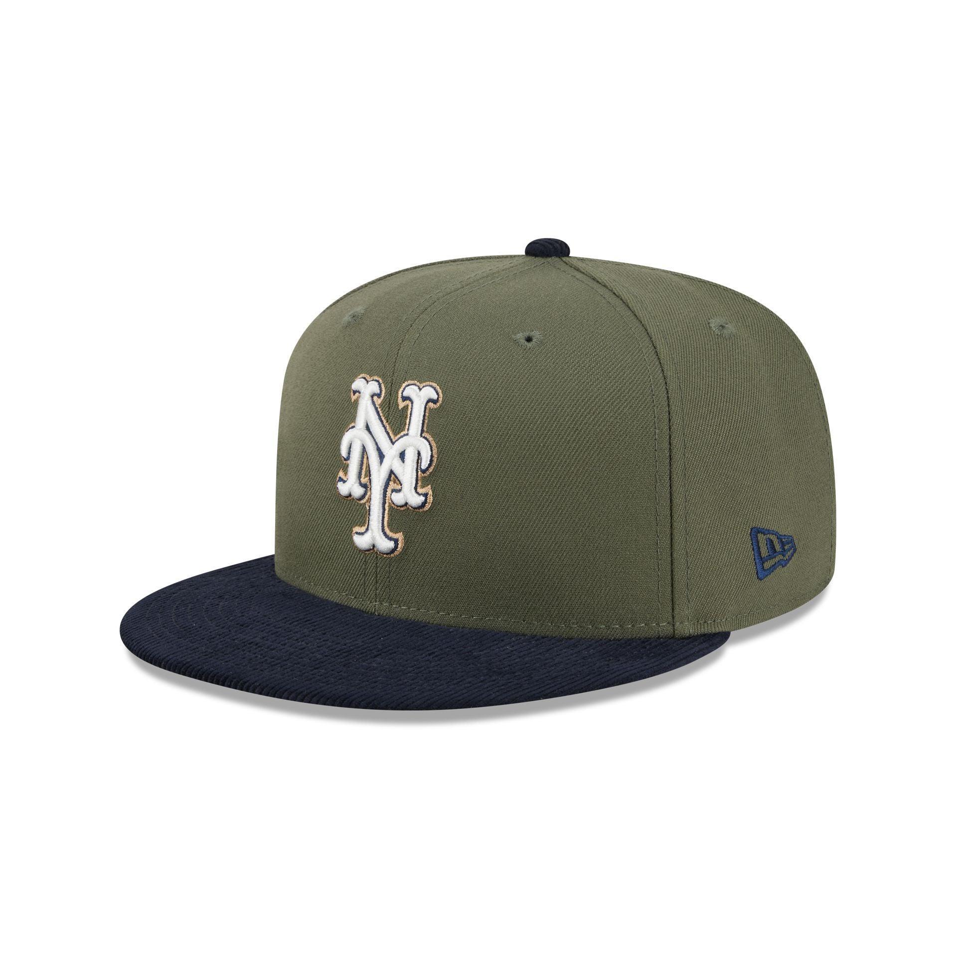 New York Mets Olive Green 59FIFTY Fitted Hat Male Product Image