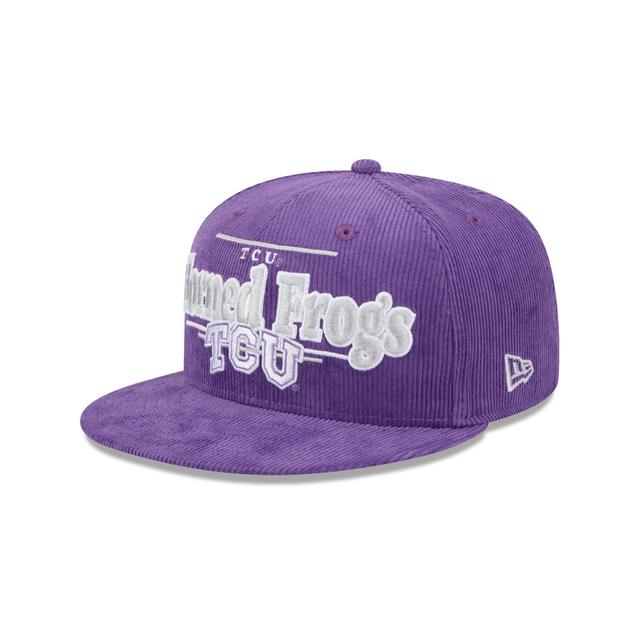 TCU Horned Frogs Throwback Display 9FIFTY Snapback Hat Male Product Image