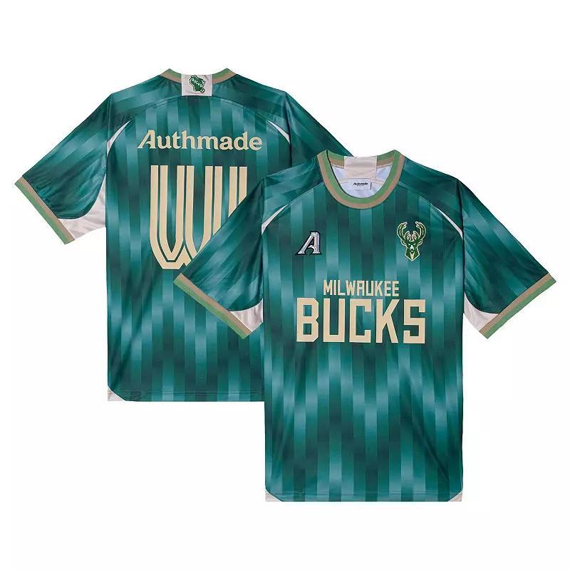 Mens Authmade x NBA Milwaukee Bucks Soccer Kit Fashion Jersey product image