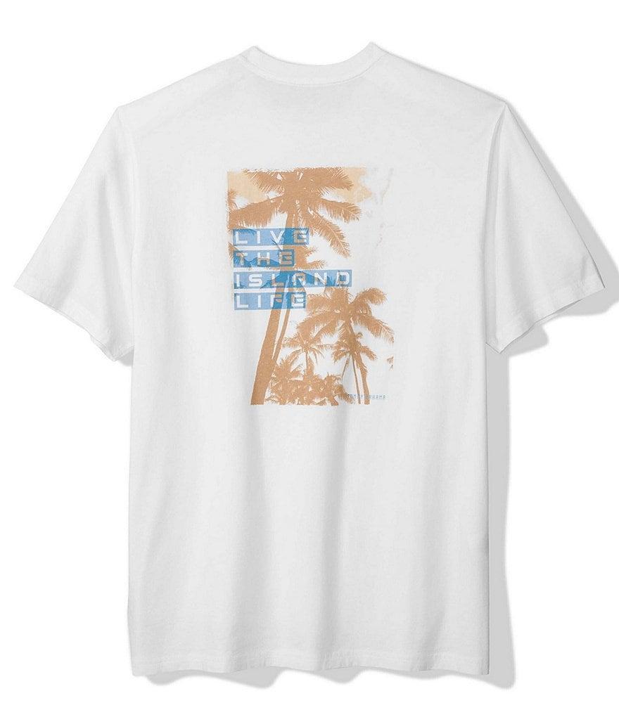 Tommy Bahama Big & Tall Vacation Shade Short Sleeve Graphic T-Shirt Product Image