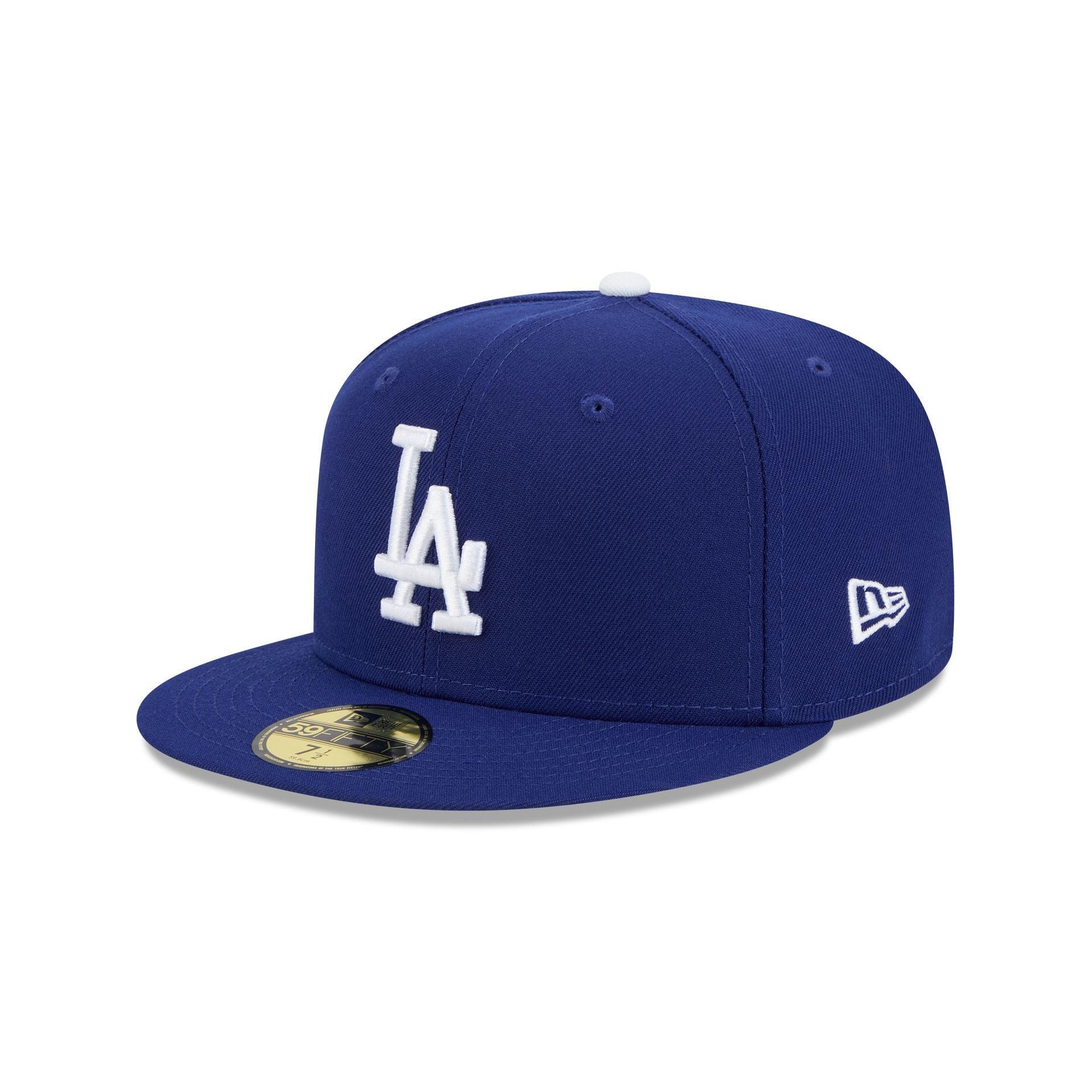 Los Angeles Dodgers 2024 World Series Champions Trophy Side Patch 59FIFTY Fitted Hat Male Product Image