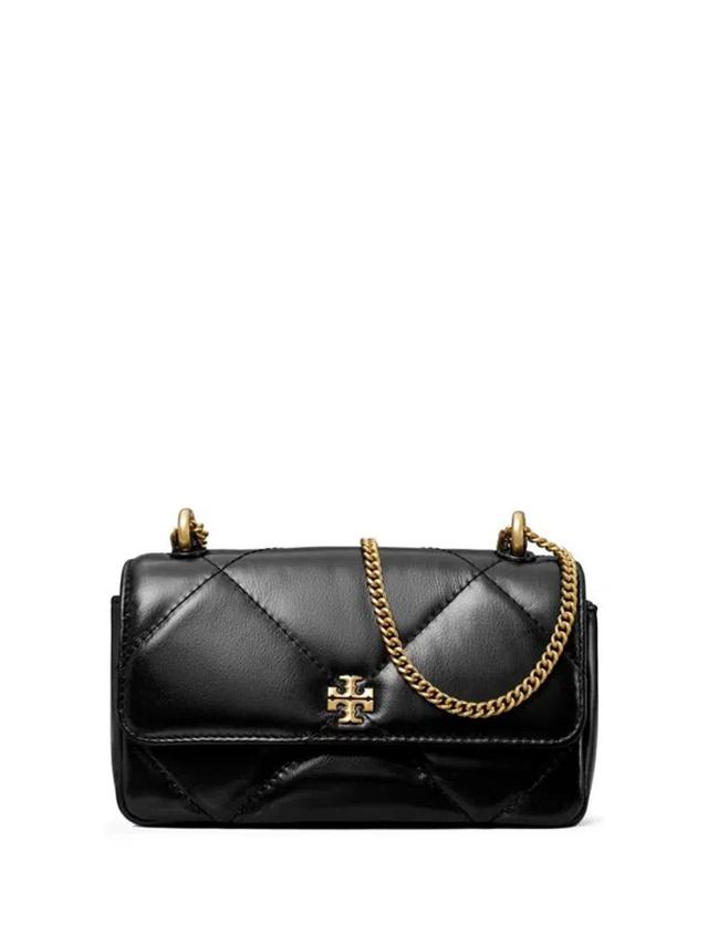 TORY BURCH Mini Kira Diamond-quilted Shoulder Bag In Black Product Image