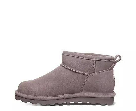 Bearpaw Womens Shorty Water Resistant Fur Boot Product Image